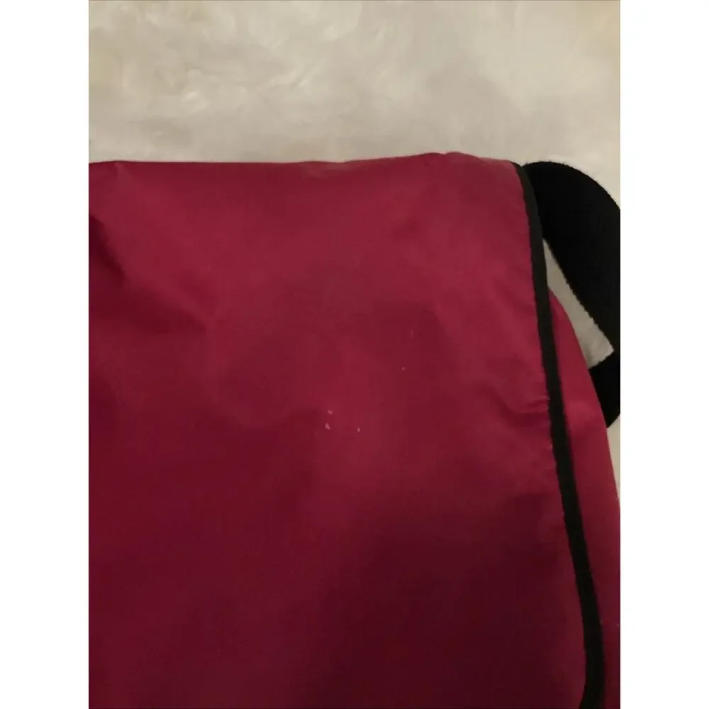 Kate Spade Women’s Spacious Red Messenger Crossbody Flap Zip Adjustable Strap